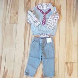 NWT Gymboree 3 piece set 18 months